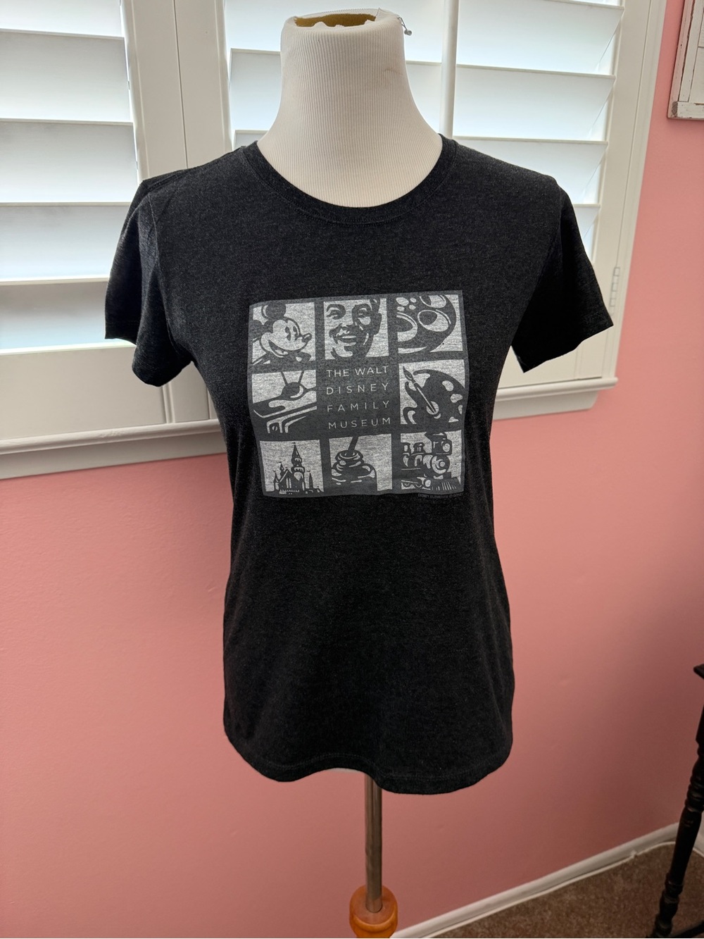 The Walt Disney Family Museum Black Graphic Tee